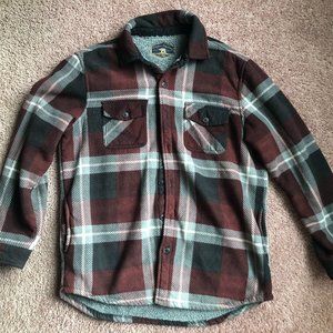 Fleece Button Up Sweater